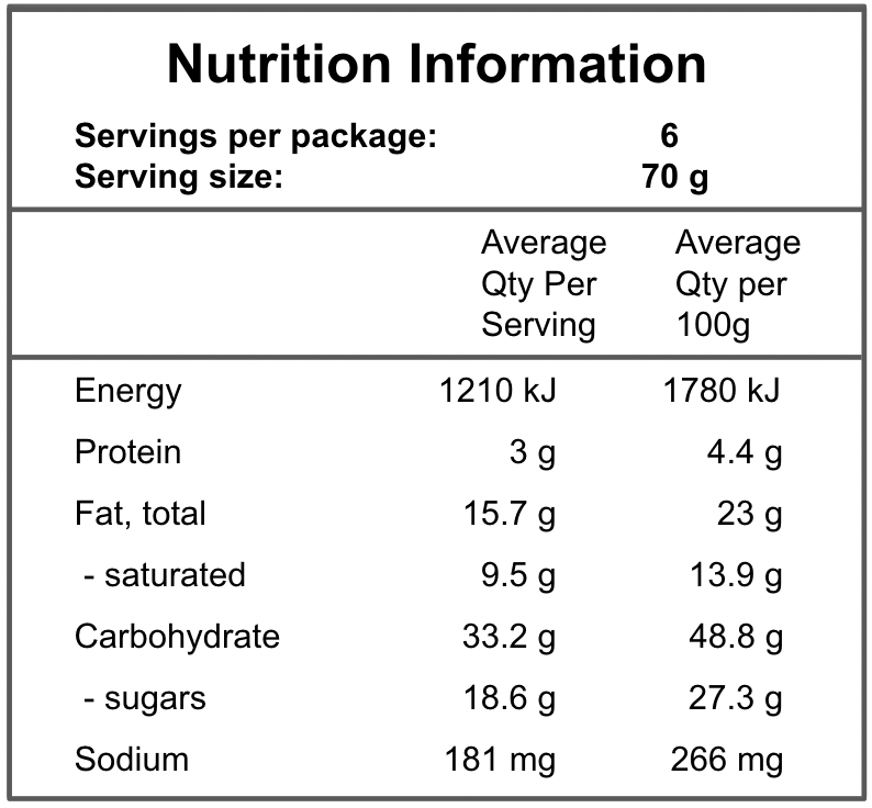 Salted Choc Chip cookie
