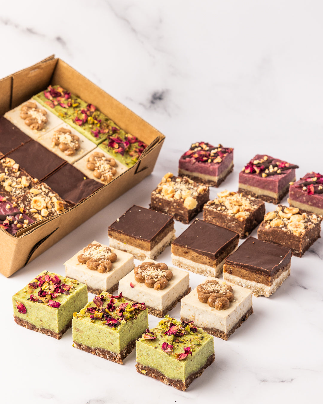 Assorted slices